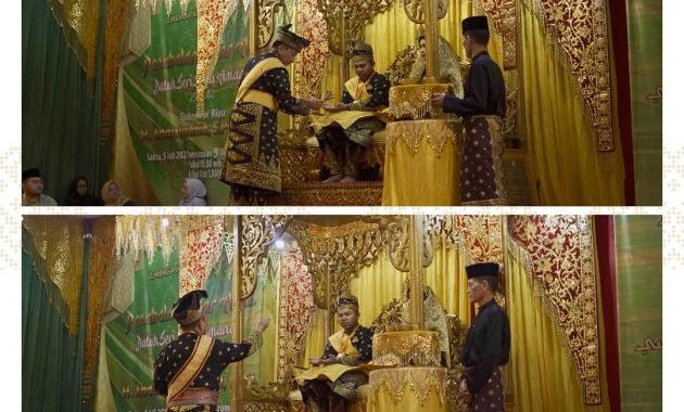 Sah,Gubri Abdul Wahid Resmi nyandang Gelar Adat