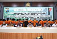 POLDA RIAU KOMITMEN TINDAK TEGAS KEJAHATAN KEHUTANAN  Pekanbaru