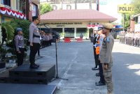 Polresta Pekanbaru Gelar Apel Pasukan Operasi Patuh Lancang Kuning 2025  Pekanbaru