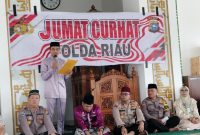 Polresta Pekanbaru Bersama Polsek Tenayan Raya Gelar Jumat Curhat, Warga Sampaikan Aspirasi untuk Wujudkan Harkamtibmas Kondusif