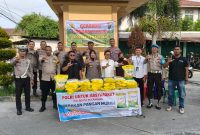 Polsek Senapelan Gelar Gerakan Pangan Murah Bersama Bulog untuk Stabilitas Harga