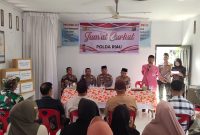 *Jumat Curhat di Binawidya, Polresta Pekanbaru Bersama Polda Riau Serap Keluhan Warga*