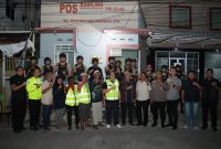 Kapolresta Pekanbaru Pimpin Patroli Tim Raga, Sapa Warga di Pos Kamling Jalan Bintara