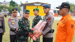 Kapolda Riau – Pangdam XIX Tuanku Tambusai, Cek Sarpras Siaga Bencana