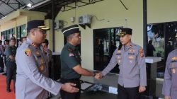 Perkuat Sinergi di “Bumi Lancang Kuning”, Danrem 031/WB Sambangi Mapolres Kampar