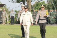 Kuansing Siaga Mudik! Bupati Suhardiman Amby dan Kapolres Pimpin Apel Pasukan Operasi Ketupat 2026