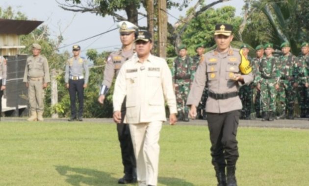 Kuansing Siaga Mudik! Bupati Suhardiman Amby dan Kapolres Pimpin Apel Pasukan Operasi Ketupat 2026