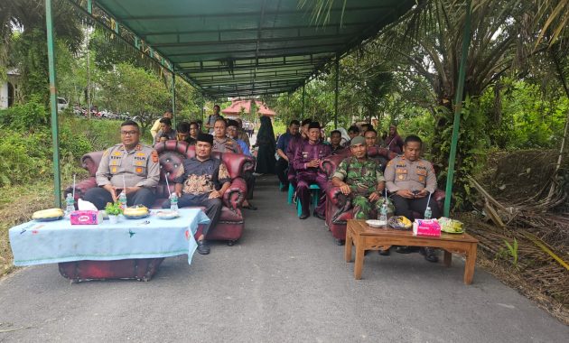 PRESS RELEASE Nomor: 182/IV/HUM.6.1.1/2026/Bidhumas Polda Riau Jumat, 10 April 2026  Doa Bersama Awali Pembangunan Jembatan Merah Putih Tahap II di Kampar, Simbol Harapan Warga