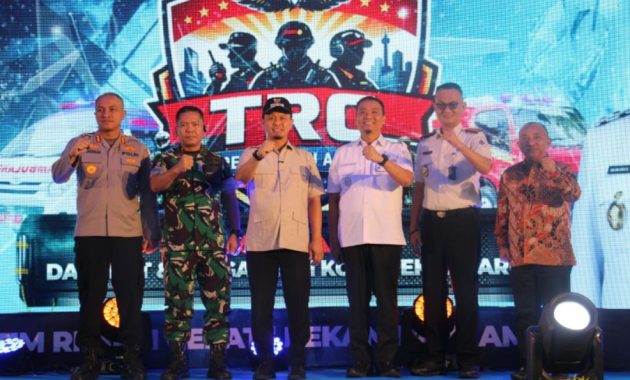 POLRESTA PEKANBARU DUKUNG LAUNCHING TRC 112, PERKUAT LAYANAN DARURAT TERPADU