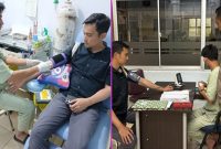 Aksi Nyata Kemanusiaan: Kapolres Kuansing Turun Tangan Donorkan Darah untuk Warga