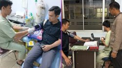 Aksi Nyata Kemanusiaan: Kapolres Kuansing Turun Tangan Donorkan Darah untuk Warga