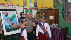 *Polda Riau Tanamkan Green Policing ke Pelajar SDN 42 Pekanbaru, Edukasi Lingkungan Sejak Dini*