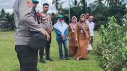 Kapolsek Cerenti Cek Lahan 6 Hektare untuk Dukung Ketahanan Pangan Nasional