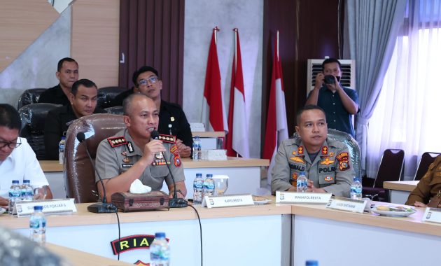 POLRESTA PEKANBARU TERIMA KULIAH KERJA PROFESI SERDIK SESPIMMEN DIKREG KE-66 T.A. 2026