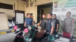 Pekanbaru Berdarah Dingin: Komplotan Spesialis Curanmor 20 TKP Digulung Polsek Binawidya!
