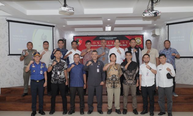 SAT RESKRIM POLRESTA PEKANBARU GELAR SOSIALISASI KUHAP DAN KOORDINASI PENGAWASAN PPNS KOTA PEKANBARU