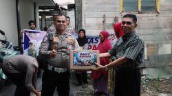 POLANTAS MENYAPA DAN SALURKAN BANTUAN SOSIAL KEPADA MASYARAKAT PESISIR DALAM RANGKA HUT BHAYANGKARA KE-80