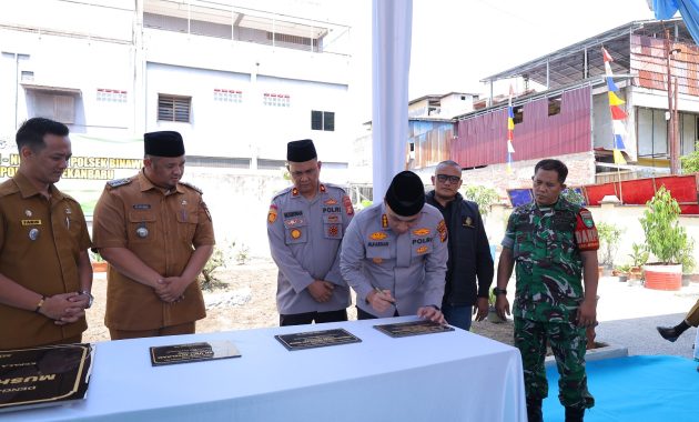 Kapolresta Pekanbaru Resmikan Musholla An-Nusirwan, Perkuat Pembinaan Spiritual dan Pelayanan Humanis Polri