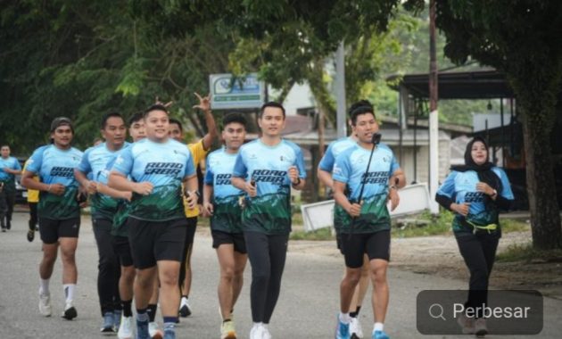 Ribuan Warga Tumpah Ruah, Polres Kuansing Fun Run 2026 Sukses Jadi “Pesta Rakyat” Penuh Hadiah