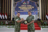 Godok Strategi Menghadapi Krisis, Puluhan Perwira Siswa Sesko TNI Serbu Makodam XIX/Tuanku Tambusai
