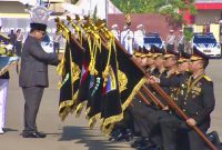 Presiden Prabowo Beri Nugraha Sakanti kepada Polda Riau, Kapolda: Penghargaan Ini Milik Seluruh Personel