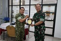 Kodam XIX Tuanku Tambusai Perkuat Sinergi Pembinaan Arhanud, Pangdam Terima Audiensi Denpusen Arhanud. 