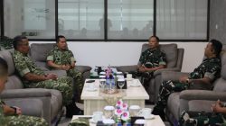 Kodam XIX Tuanku Tambusai Perkuat Sinergi Antarmatra, Pangdam Terima Audiensi Rombongan Sesko AU