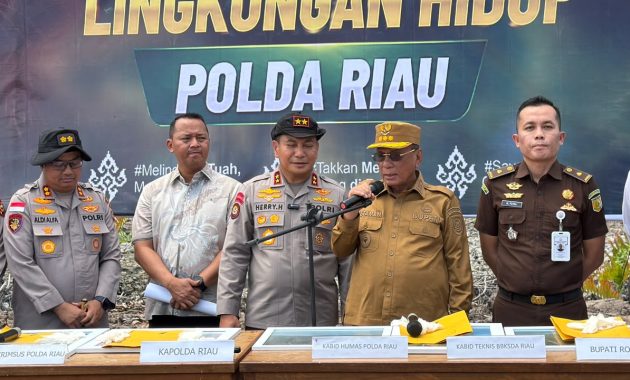 Bupati Rohil Apresiasi Polda Riau Ungkap Perusakan Mangrove, Imbau Masyarakat Tak Lagi Merusak Hutan