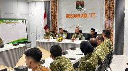 Kesdam XIX/Tuanku Tambusai Canangkan Pembangunan Zona Integritas TA 2026, Tegaskan Komitmen Raih WBK