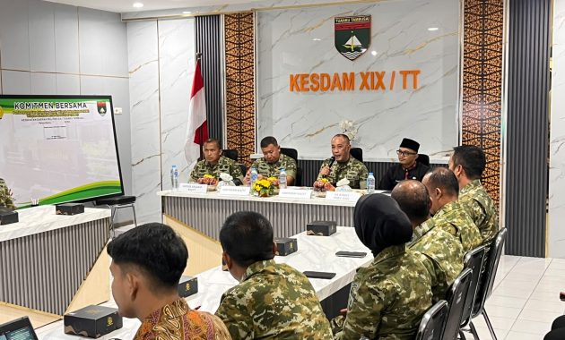 Kesdam XIX/Tuanku Tambusai Canangkan Pembangunan Zona Integritas TA 2026, Tegaskan Komitmen Raih WBK