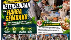 *Polsek Limapuluh Pastikan Stok dan Harga Sembako Tetap Stabil, Dukung Ketahanan Pangan Nasional di Akhir Pekan