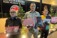 Polres Tanjungperak Bongkar Tiga Jaringan Narkoba, Empat Tersangka Pengedar Diamankan