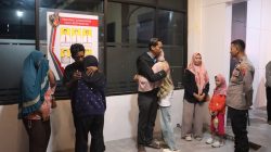 Respons Cepat Laporan Call Center 110, Polres Mojokerto Bubarkan Konvoi Sekelompok Pemuda di Gondang