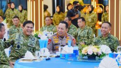 Kapolri Hadiri Silaturahmi Strategis Pimpinan Lembaga Negara di Mabes TNI AL