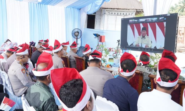 Presiden Prabowo Resmikan Jembatan Merah Putih Presisi, Kapolda Riau Laporkan 110 Jembatan untuk Rakyat