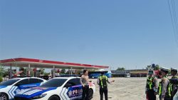 *Polres Ngawi Siapkan Layanan Pengamanan Overland Lintas Negara di Rest Area Tol 575A*