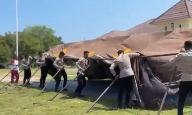 Polri Bergerak Cepat Merespons Bencana Alam di NTT