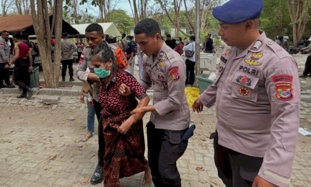 Hadapi Gempa Flores, Polda NTT dan Polres Jajaran Kerahkan 845 Personel ke Wilayah Terdampak