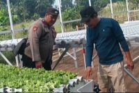 Polsek Rembang Pantau Lahan P2B di Desa Pekoren Dukung Ketahanan Pangan
