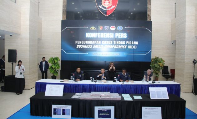Polri Ungkap Kasus Business Email Compromise, Kerugian Korban Capai USD 350 Ribu