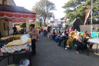 Polresta Malang Kota Sapa Warga melalui Baktikes dan Makan Bersama Gratis
