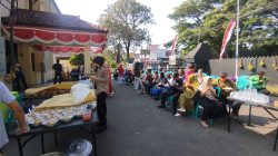 Polresta Malang Kota Sapa Warga melalui Baktikes dan Makan Bersama Gratis