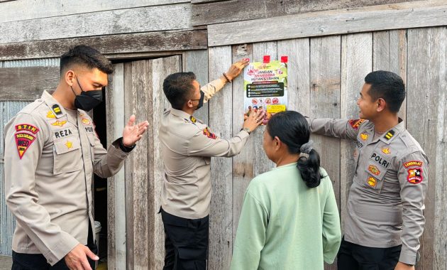 Cegah Karhutla Sebelum Api Menyala, 198 Peserta Didik Polri Turun Edukasi Masyarakat