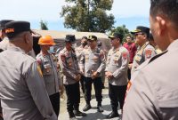 Gunung Sinabung Berstatus Siaga, 176 Personel Polri Dikerahkan untuk Layani dan Lindungi Masyarakat