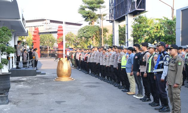 Sinergi Lintas Sektor: Polres Madiun Kota Gelar Patroli Siaga Jaga Kondusifitas Wilayah