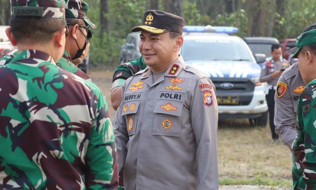 Kapolda-Pangdam Cek Karhutla Siak, Empat Wilayah Riau Jadi Atensi