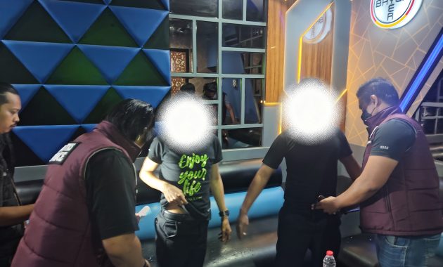 Polresta Pekanbaru Gelar Razia THM, 17 Pengunjung Jalani Tes Urine