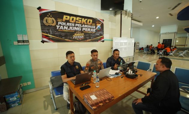 Polres Pelabuhan Tanjung Perak Gerak Cepat, Dirikan Posko Korban KM Virgo Transport 8