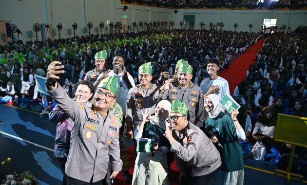Serdik Sespimti Polri Bekali Mahasiswa UIR Soal Karhutla dan Green Policing