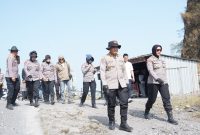 Cegah Karhutla, Polres Kediri Siagakan Ratusan Personel Gabungan di Lereng Kelud